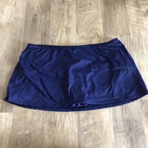 Liz Claiborne Navy Swim Suit Bottoms.